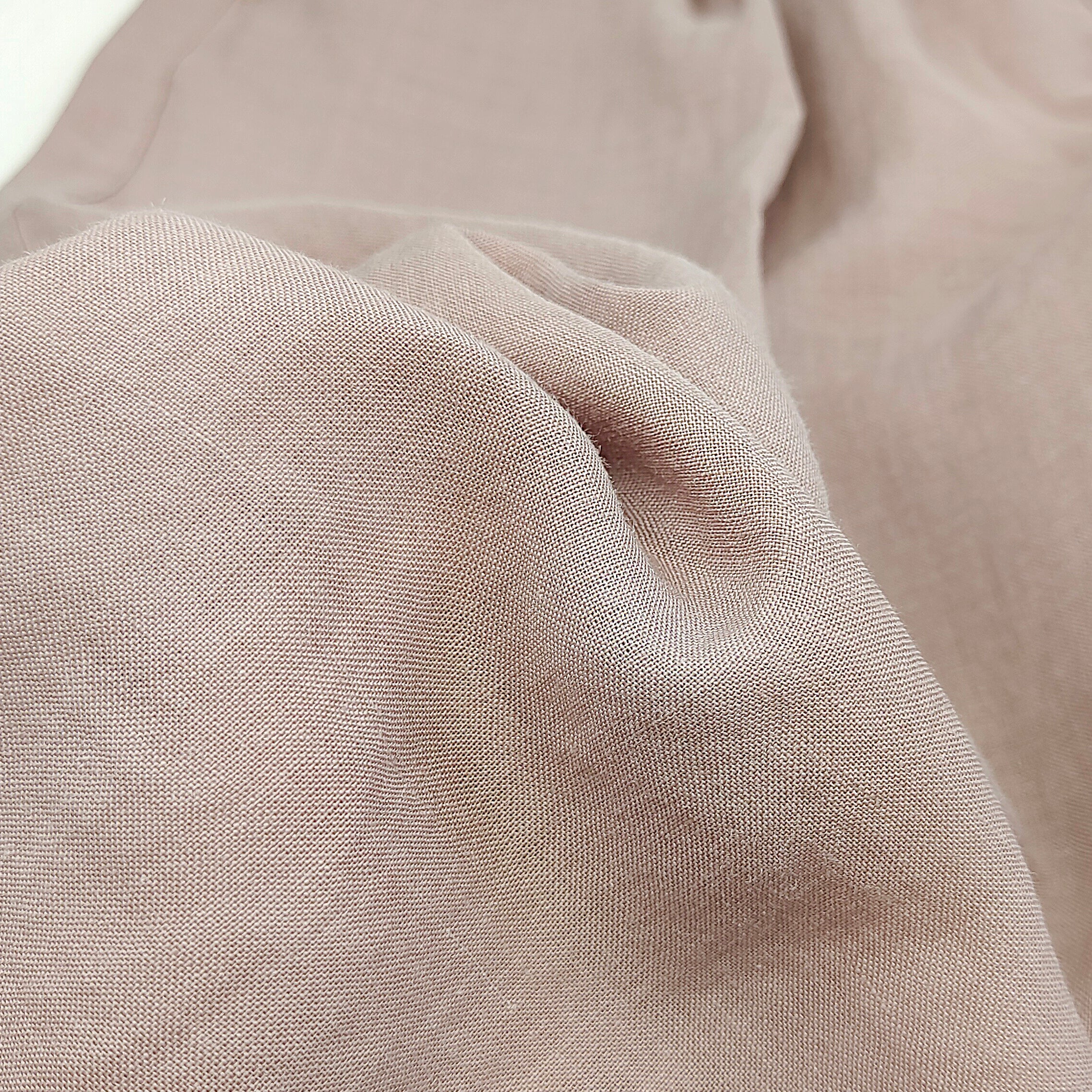 Female Elastic Waist Puff Capri Pants Good Quality Loose-Fit Mid-Length Linen Pants with Drawstring Waist